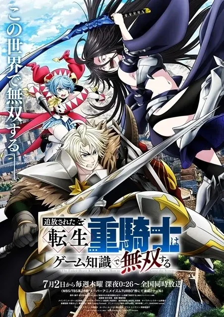 追放された転生重騎士はゲーム知識で無双する